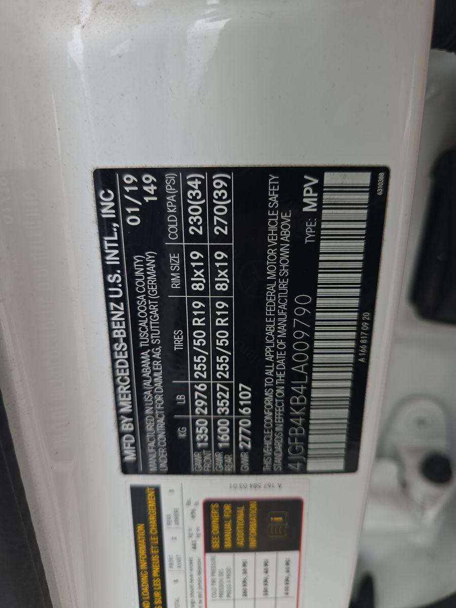 2020 Mercedes-Benz GLE GLE 350 AWD