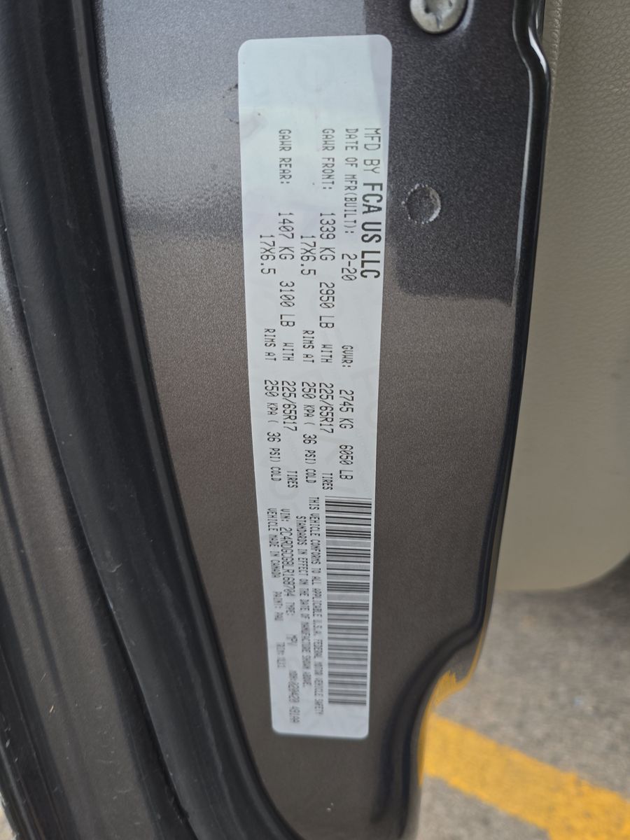 2020 Dodge Grand Caravan SXT FWD