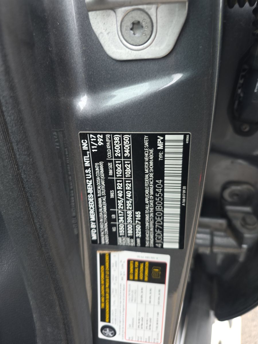 2018 Mercedes-Benz GLS GLS 550 AWD