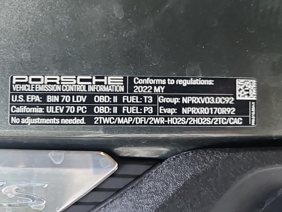 2022 Porsche 911 Carrera GTS RWD