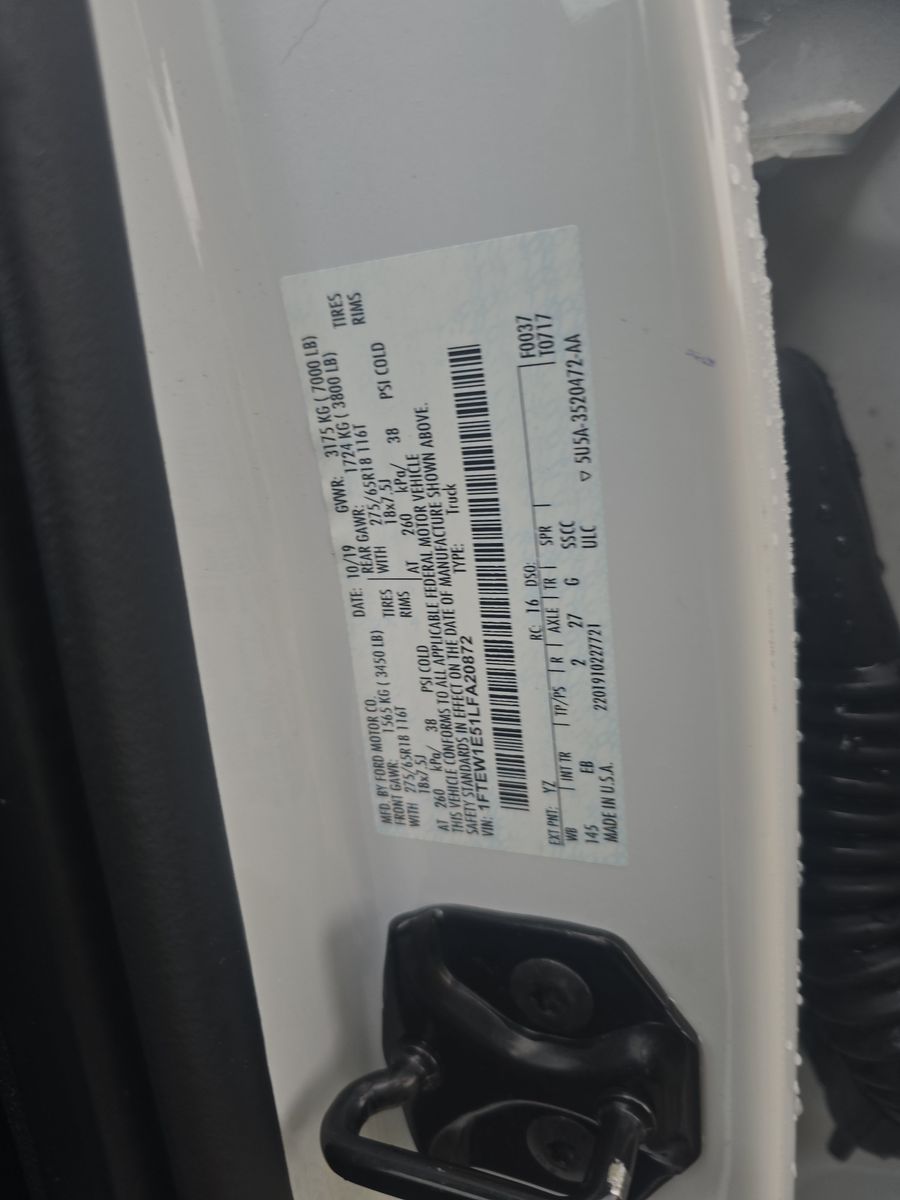 2020 Ford F-150 Lariat AWD