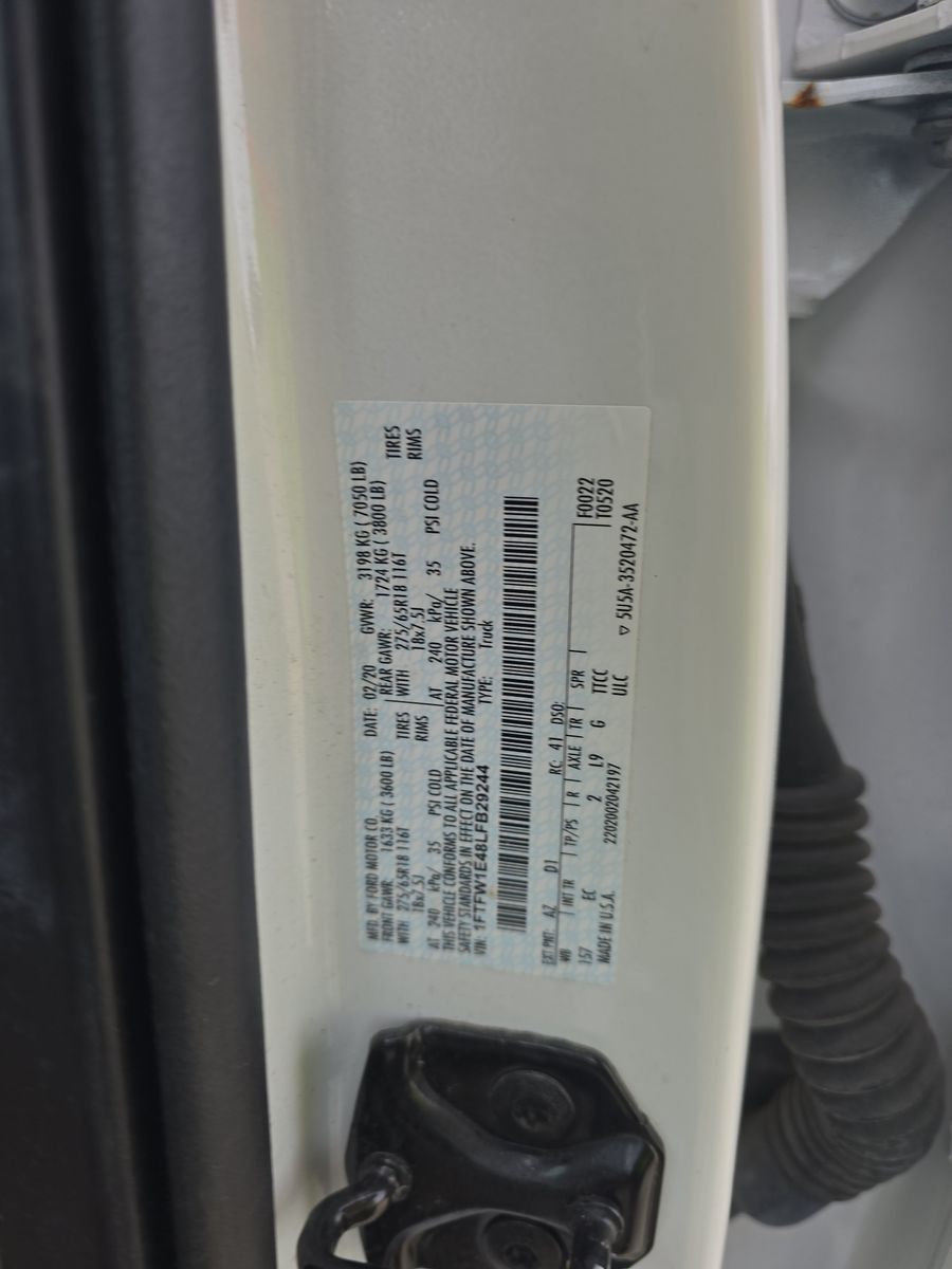 2020 Ford F-150 Lariat AWD