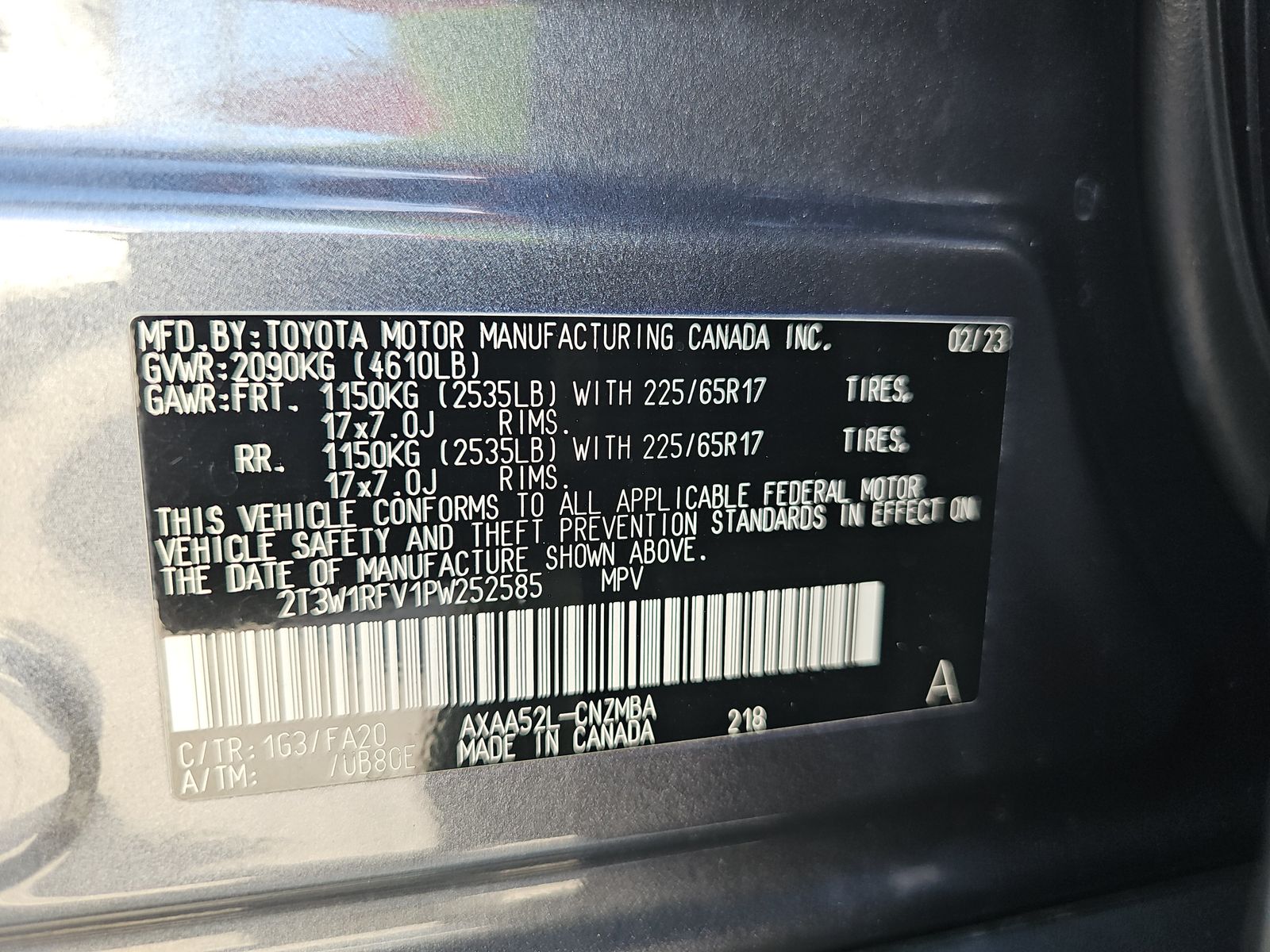 2023 Toyota RAV4 XLE FWD