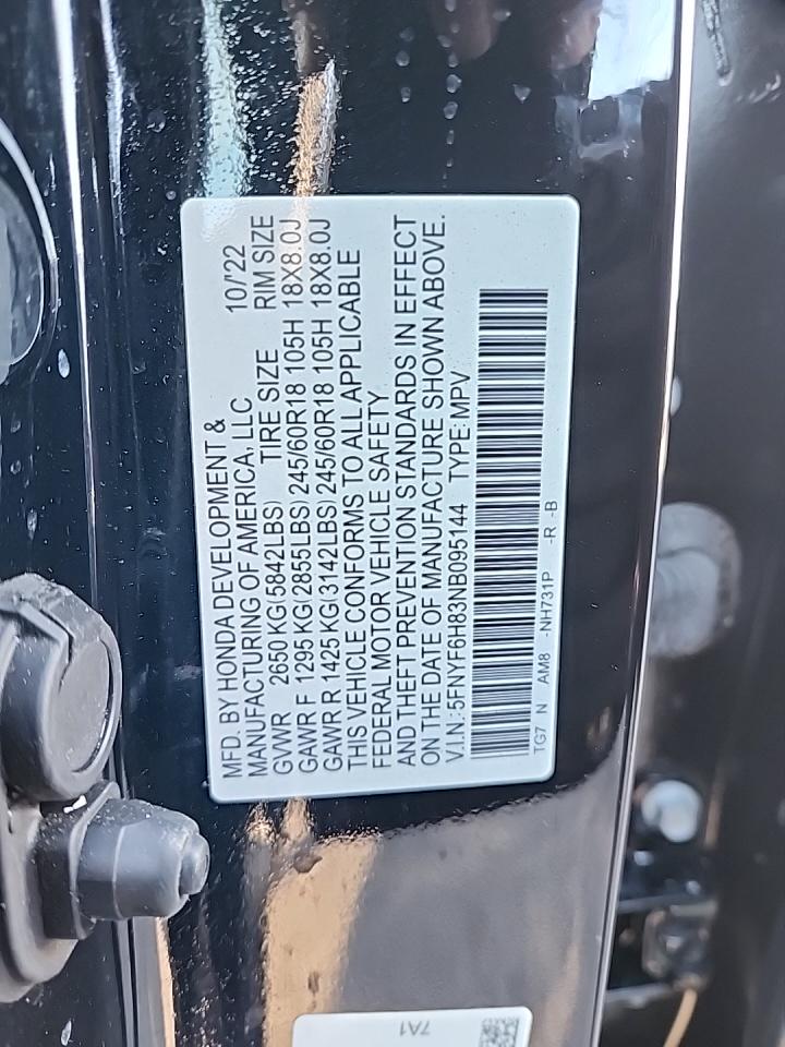 2022 Honda Pilot TrailSport AWD