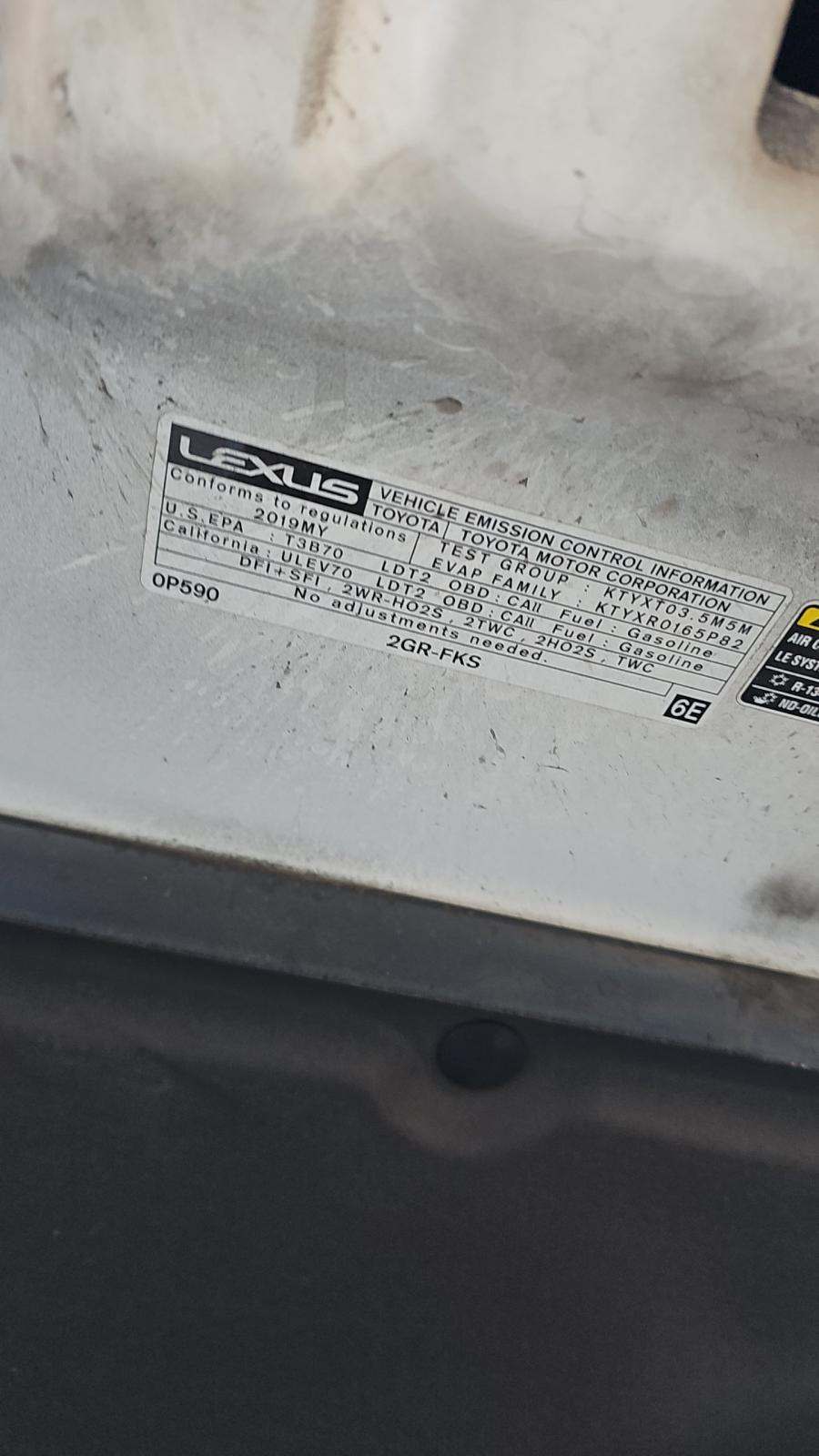 2019 Lexus RX RX 350 FWD