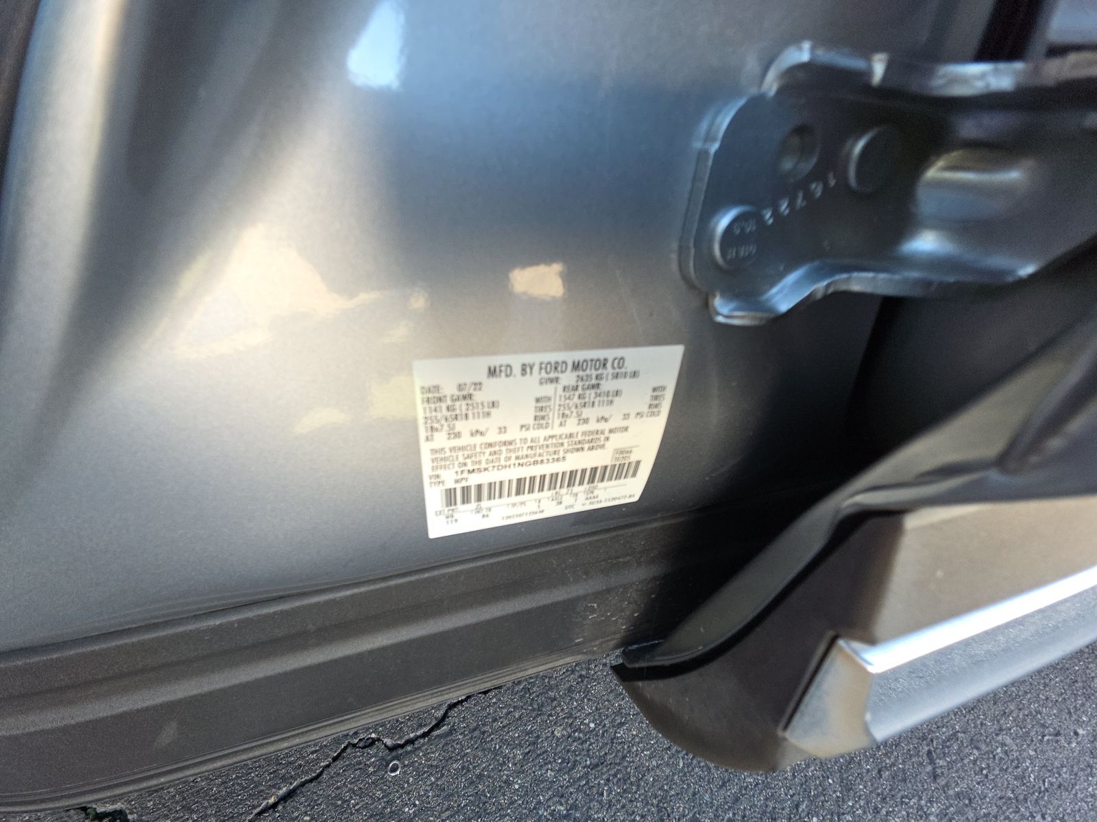 2022 Ford Explorer XLT RWD