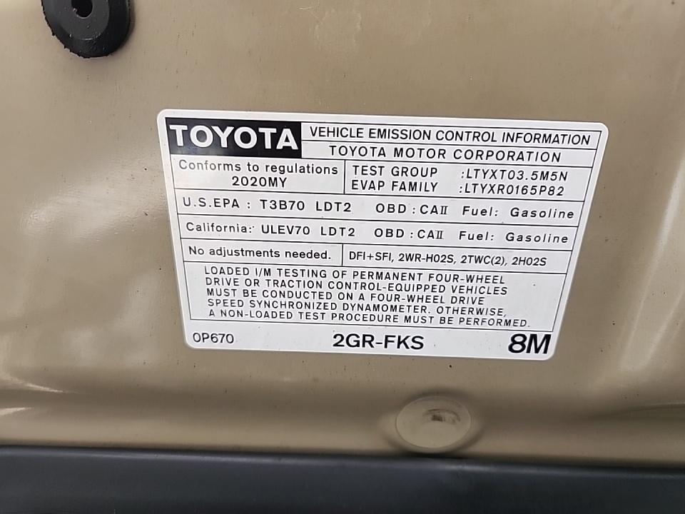 2020 Toyota Tacoma TRD Sport AWD