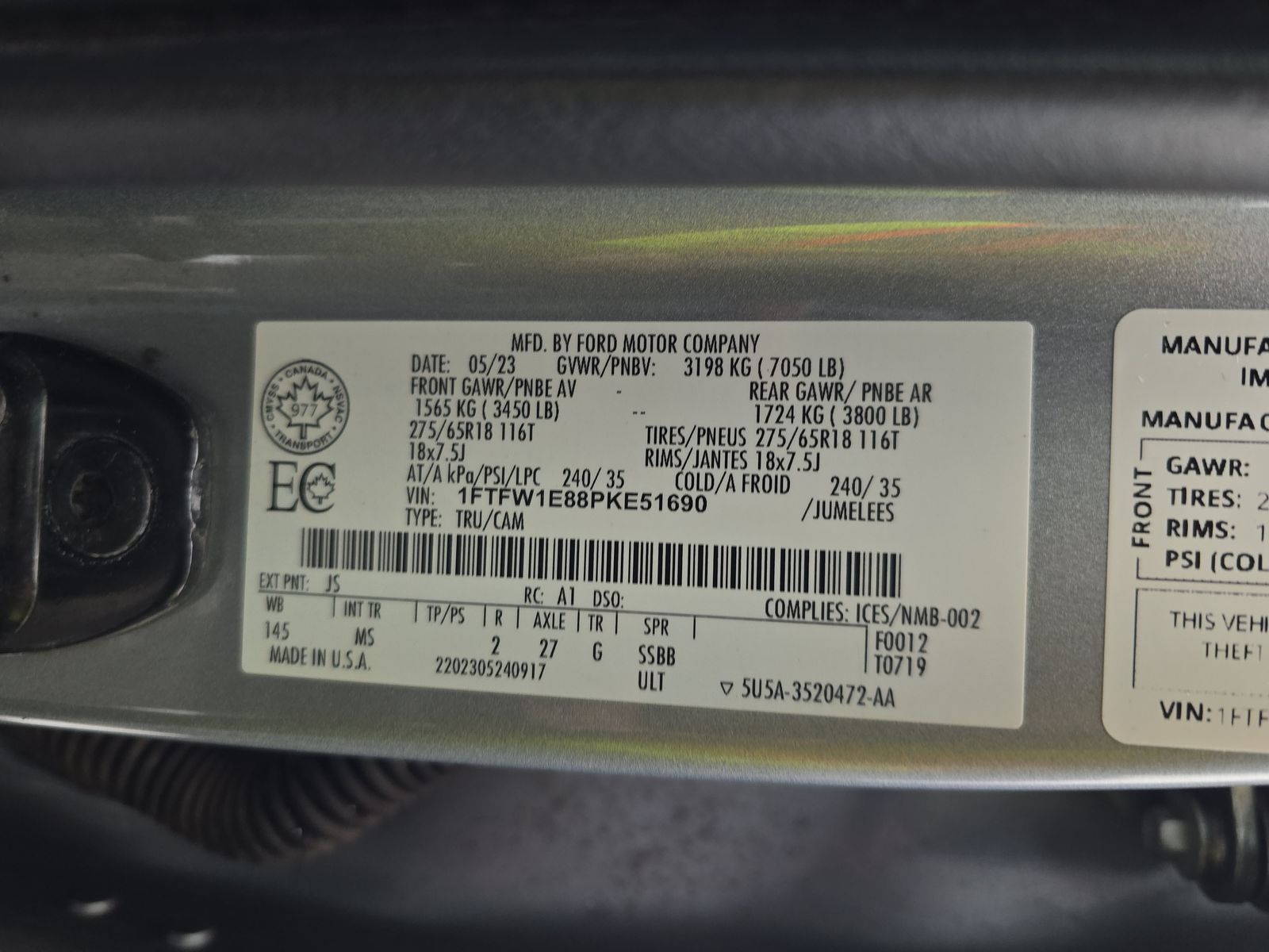 2023 Ford F-150 XLT AWD