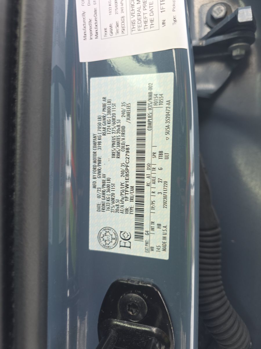 2023 Ford F-150 Lariat AWD