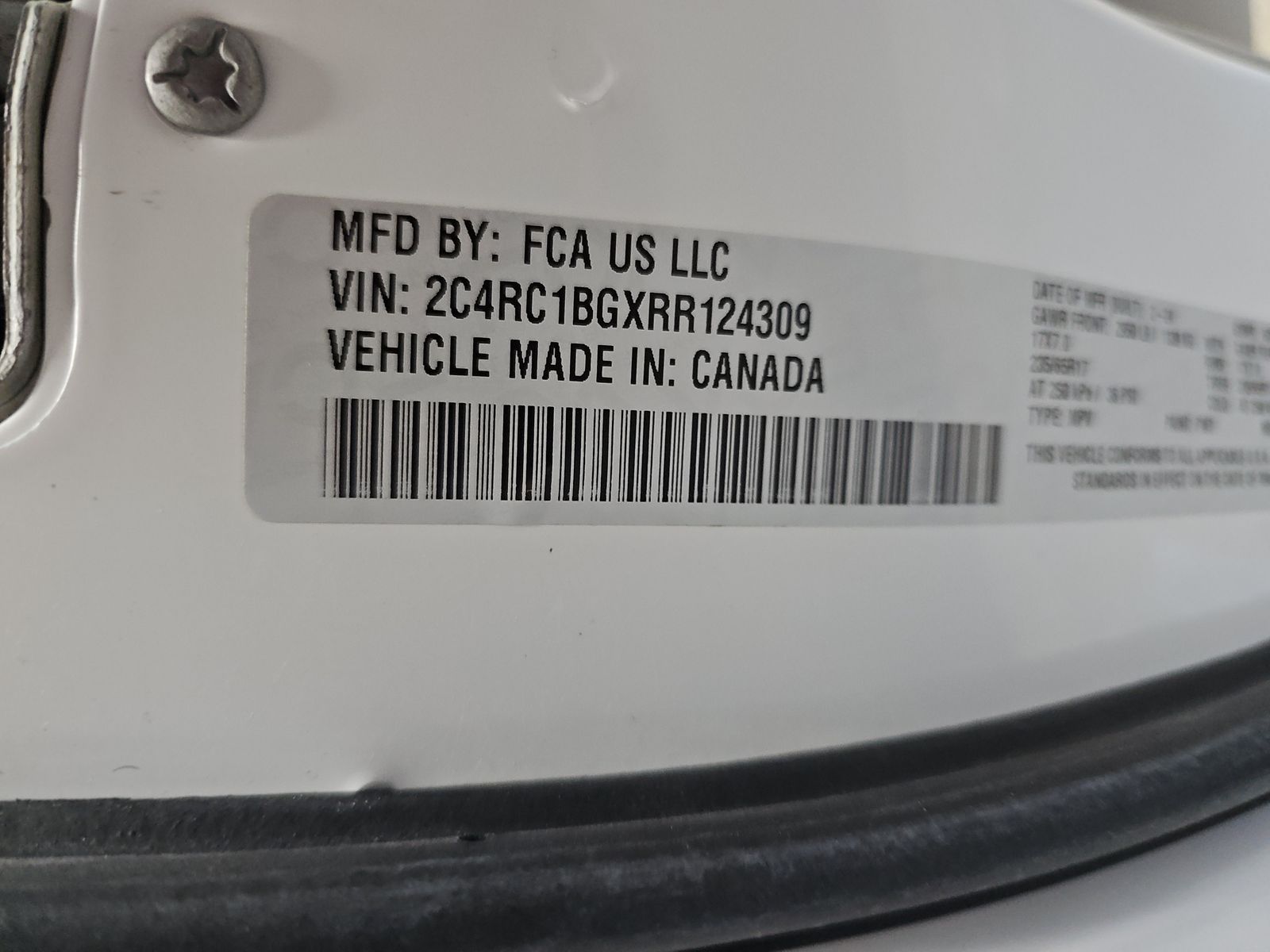 2024 Chrysler Pacifica Touring L FWD