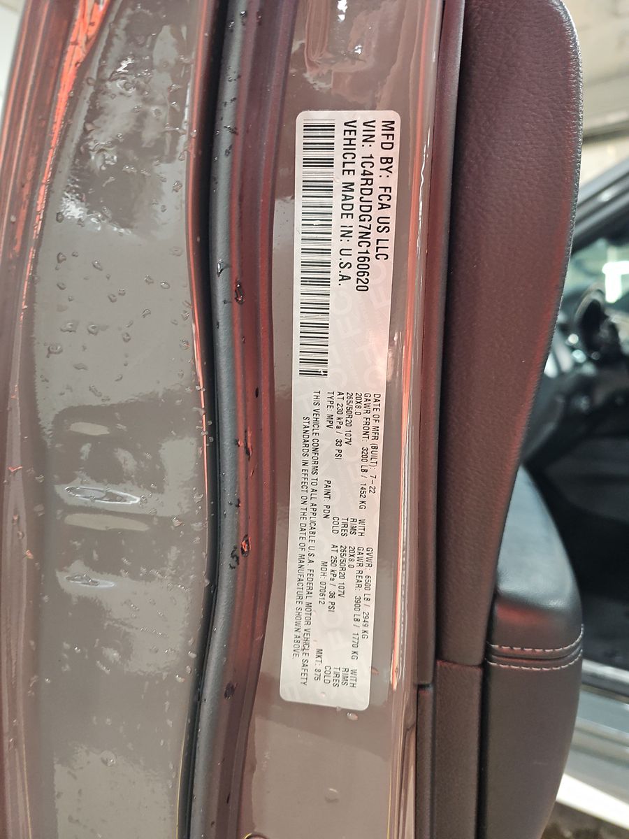 2022 Dodge Durango GT Plus AWD