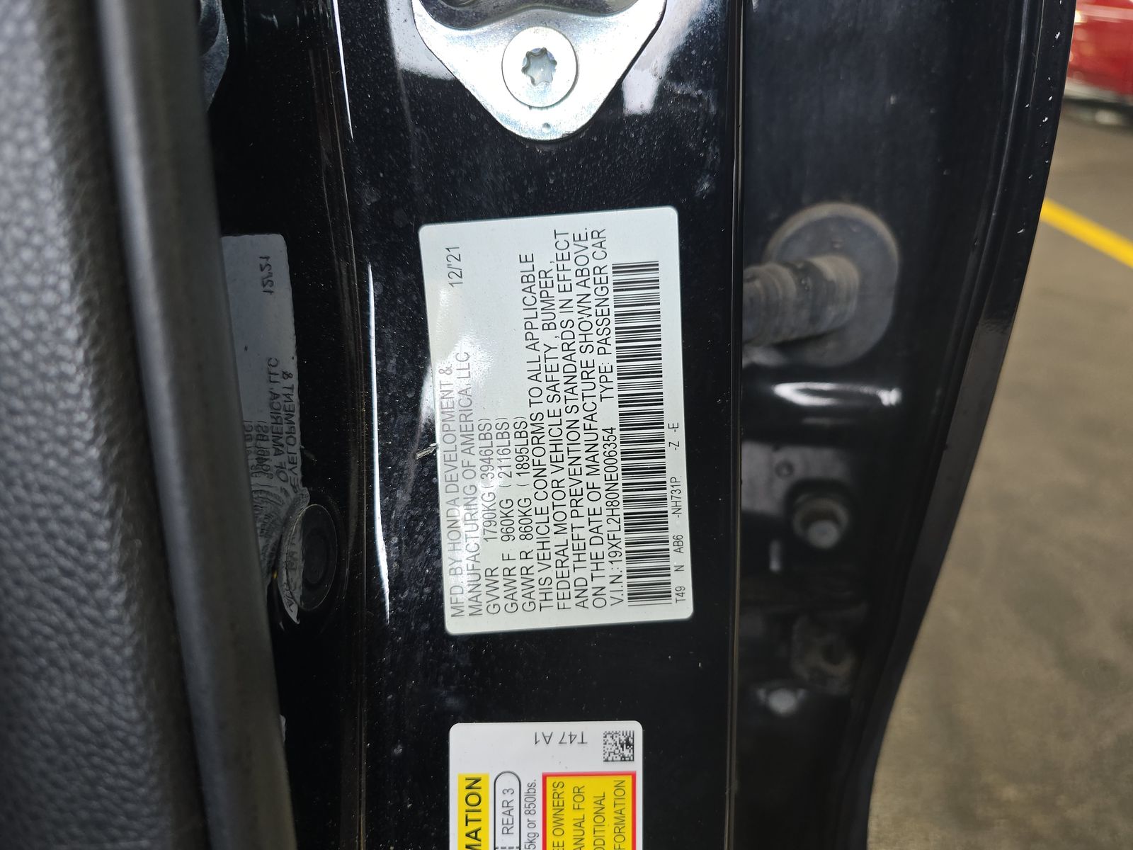 2022 Honda Civic Sport FWD