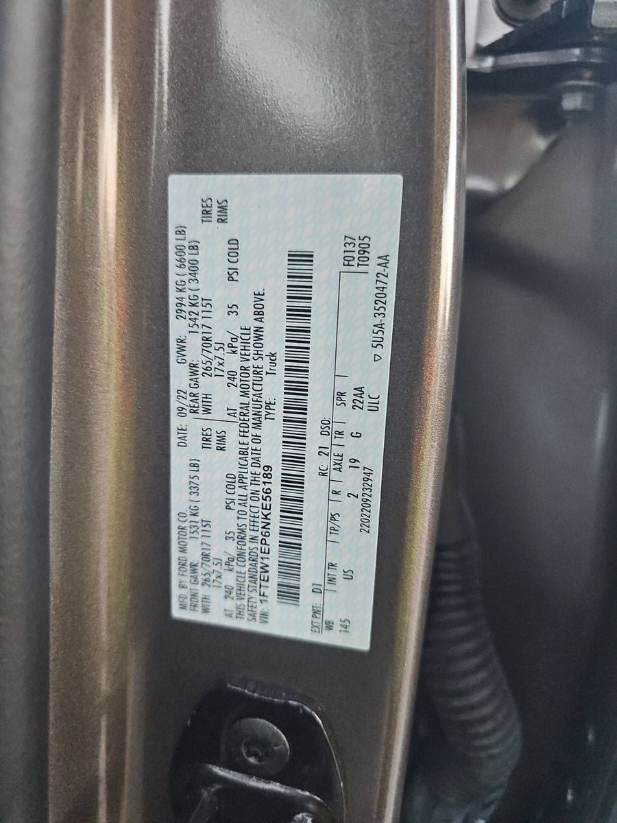 2022 Ford F-150 XLT AWD