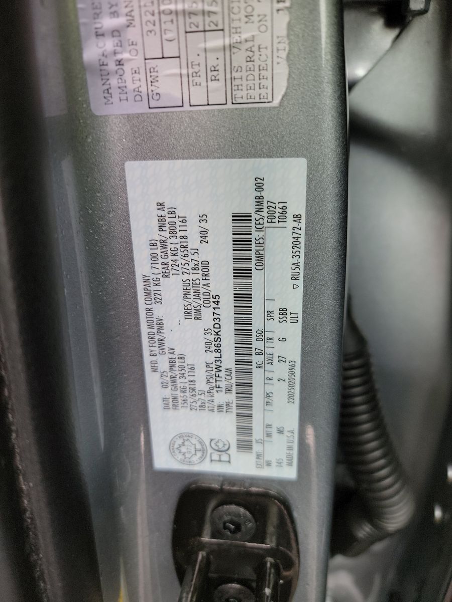 2025 Ford F-150 XLT AWD