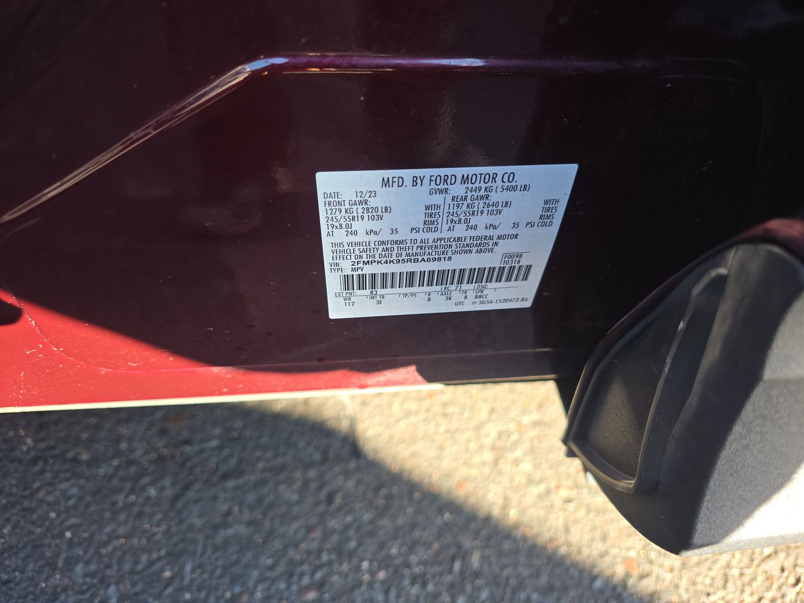 2024 Ford Edge Titanium AWD