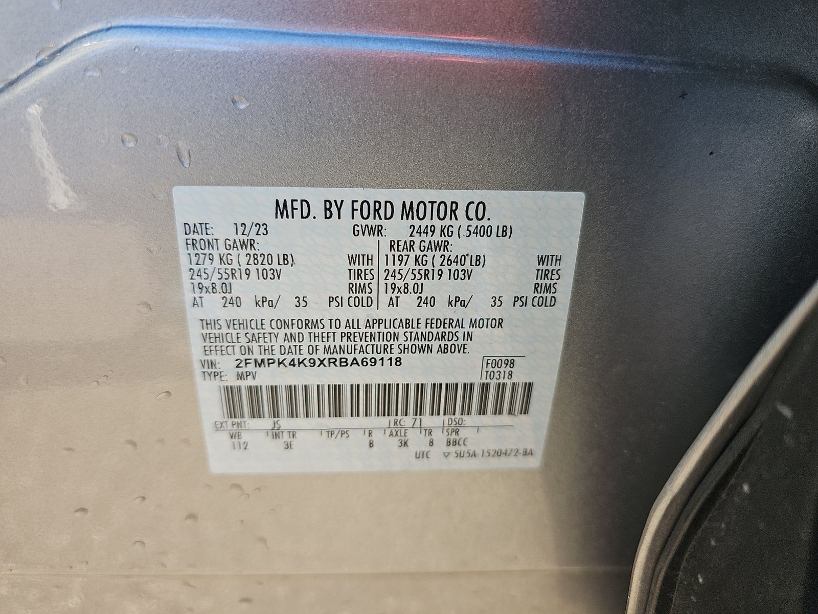 2024 Ford Edge Titanium AWD