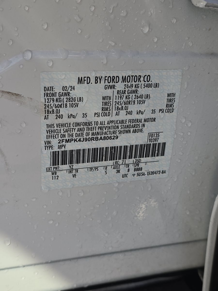 2024 Ford Edge SEL AWD