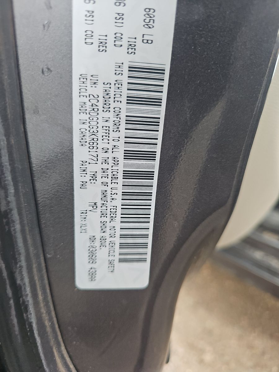 2019 Dodge Grand Caravan SXT FWD