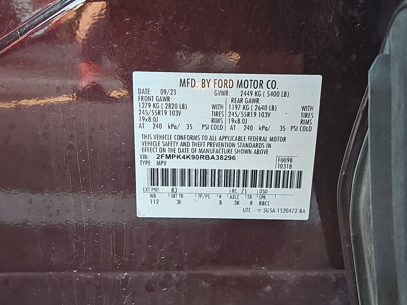 2024 Ford Edge Titanium AWD