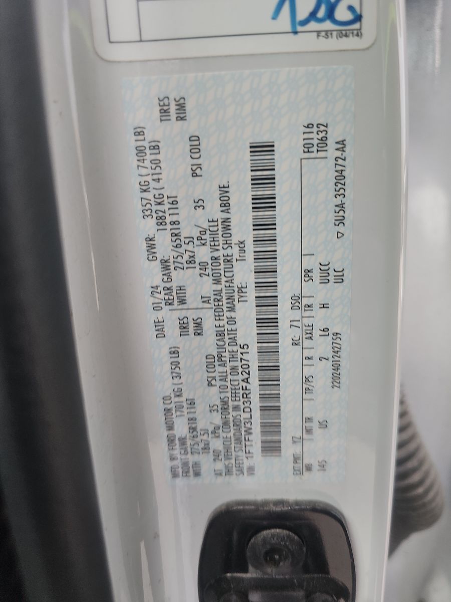 2024 Ford F-150 Hybrid XLT AWD