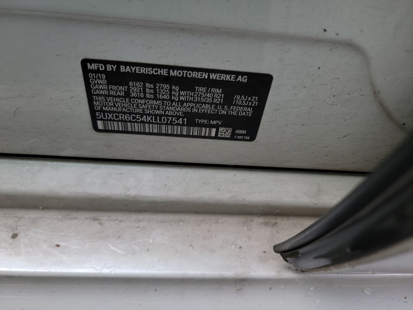 2019 BMW X5 xDrive40i AWD