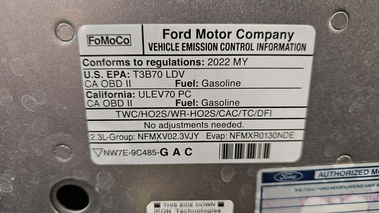 2022 Ford Mustang EcoBoost RWD