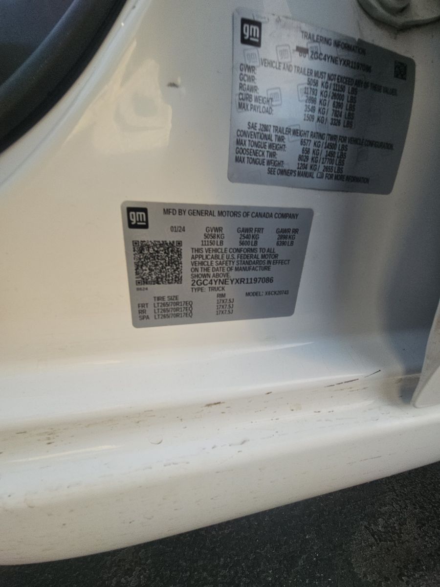 2024 Chevrolet Silverado 2500HD LT AWD