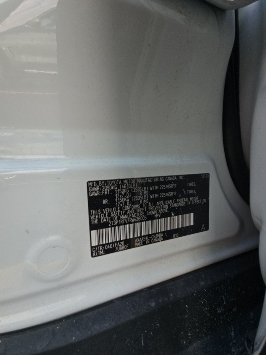 2024 Toyota RAV4 XLE AWD