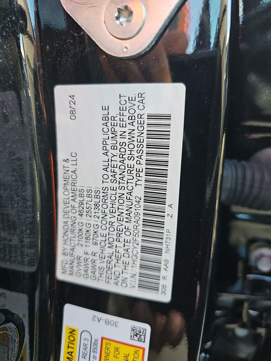 2024 Honda Accord Hybrid Sport FWD