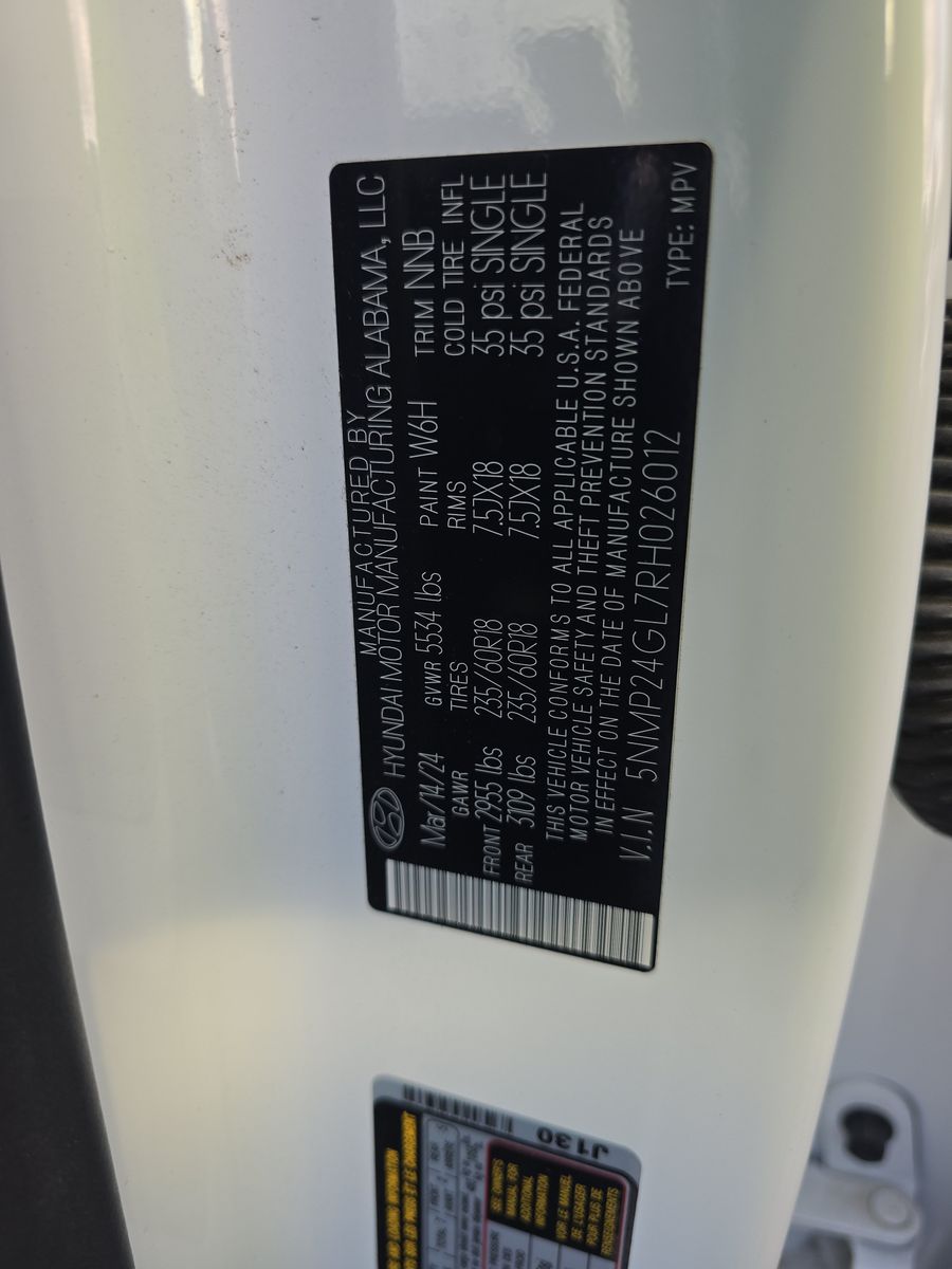 2024 Hyundai Santa Fe SEL FWD