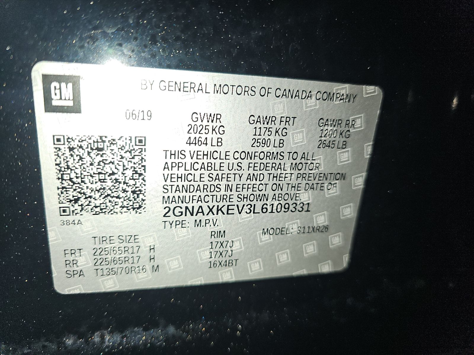 2020 Chevrolet Equinox LT FWD