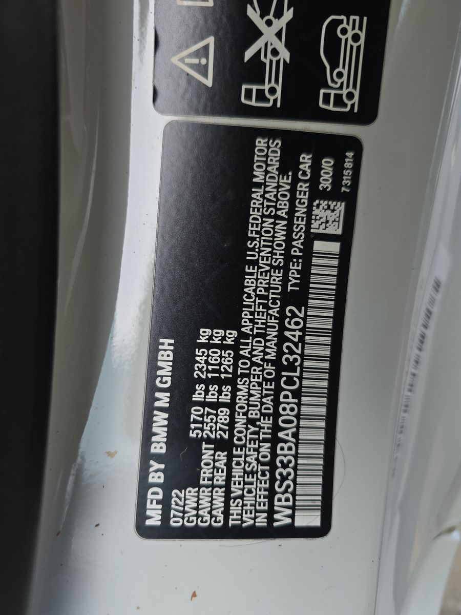 2023 BMW M4 Competition xDrive AWD