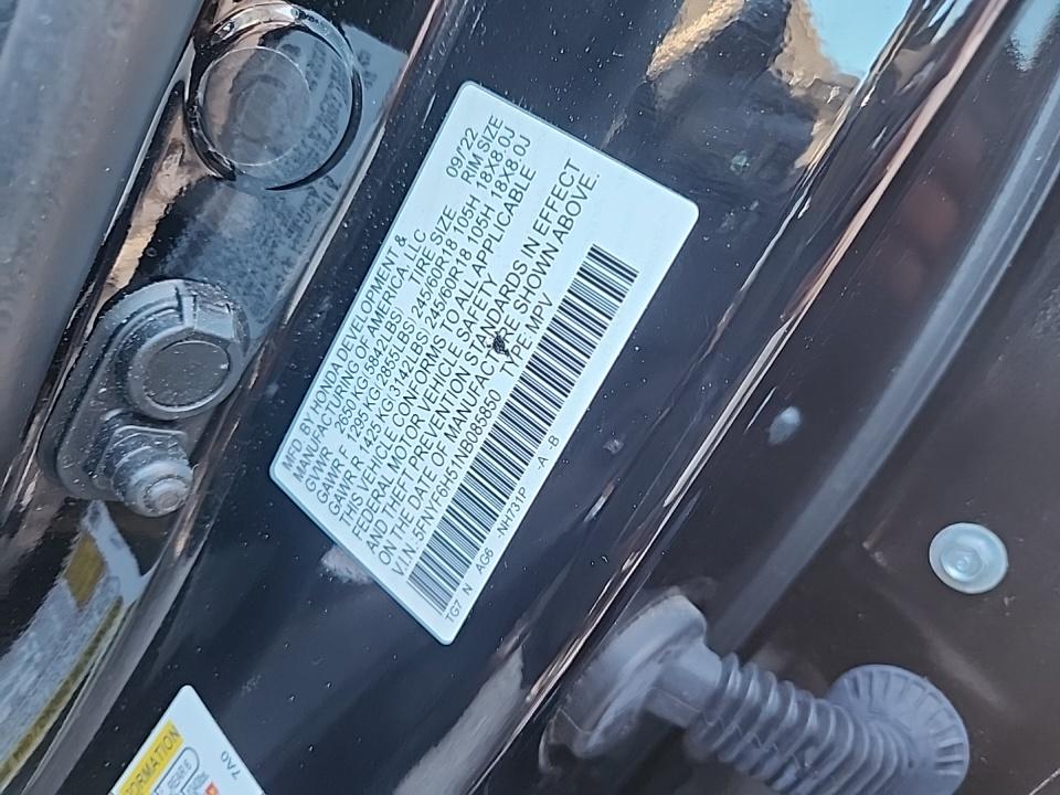 2022 Honda Pilot EX-L AWD