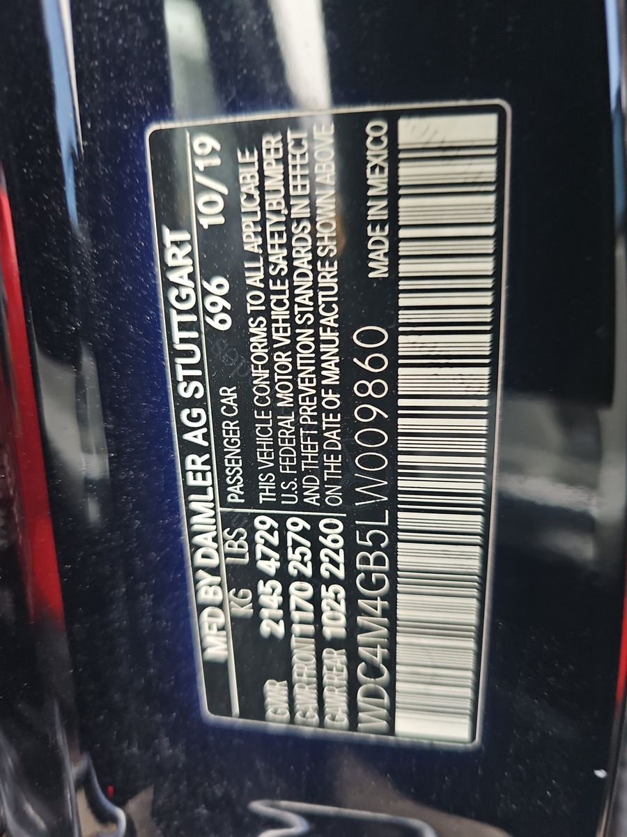 2020 Mercedes-Benz GLB GLB 250 FWD