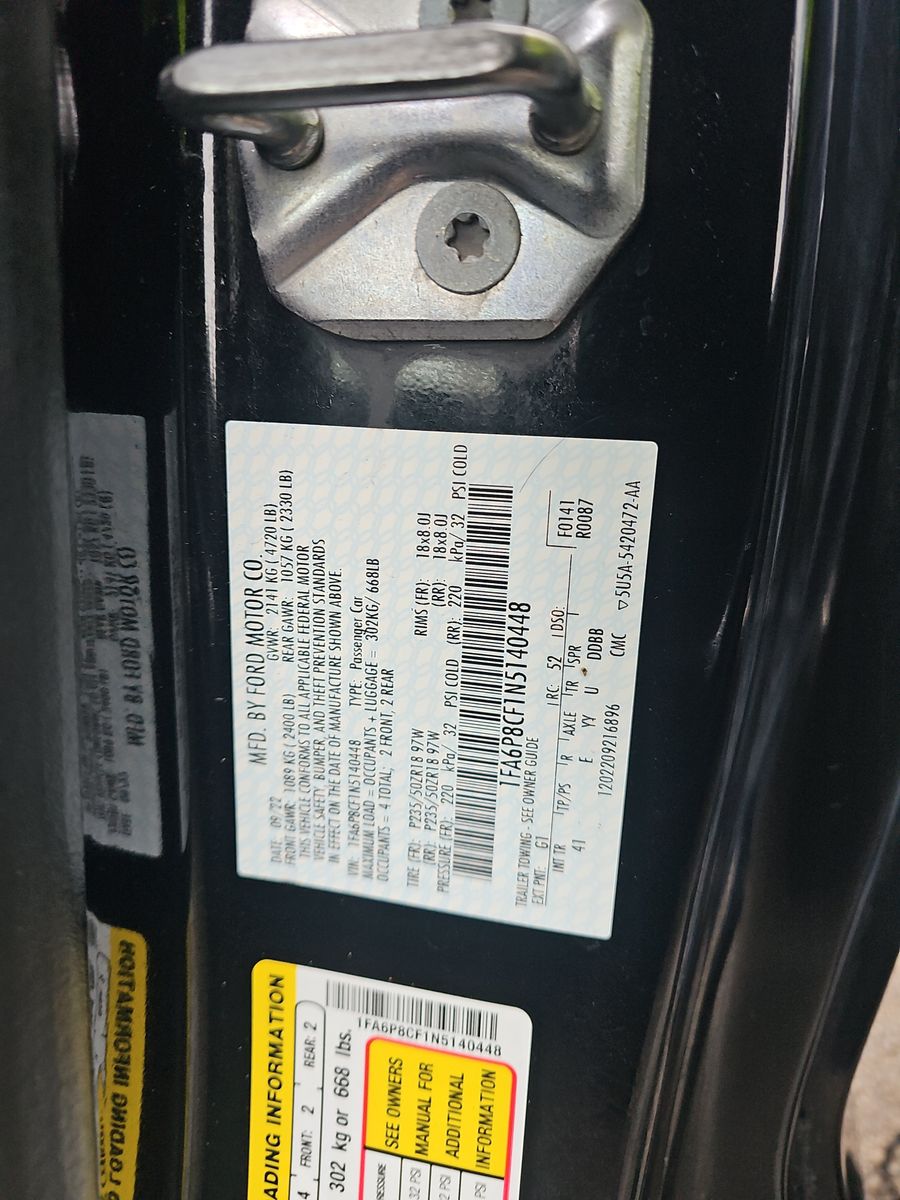 2022 Ford Mustang GT Premium RWD