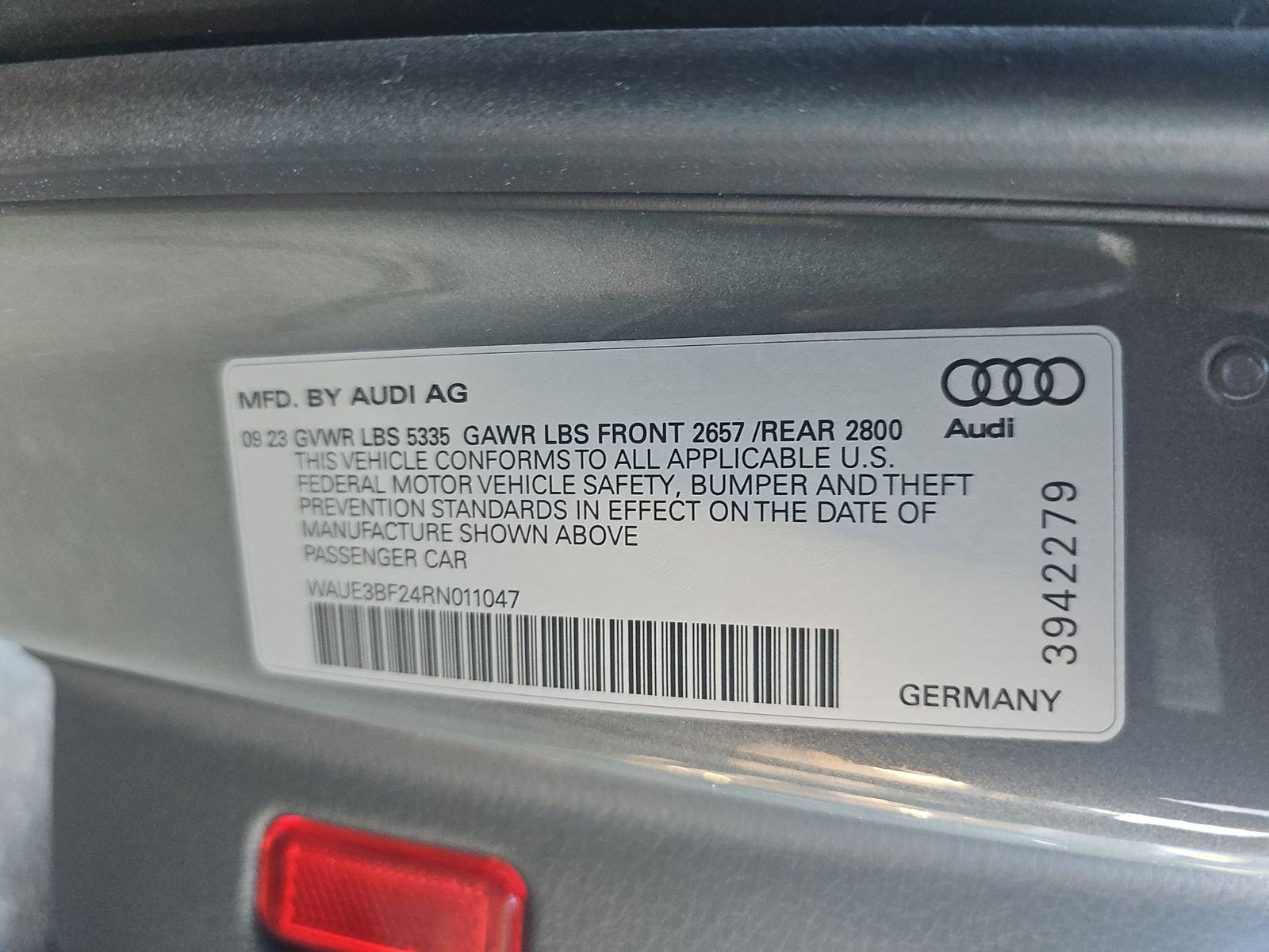 2024 Audi A6 Premium Plus AWD