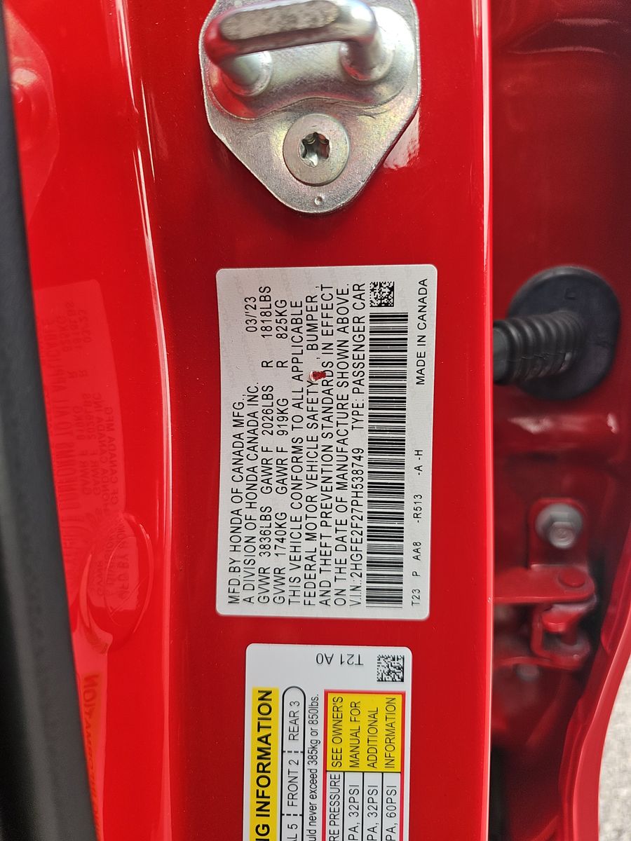 2023 Honda Civic  LX FWD