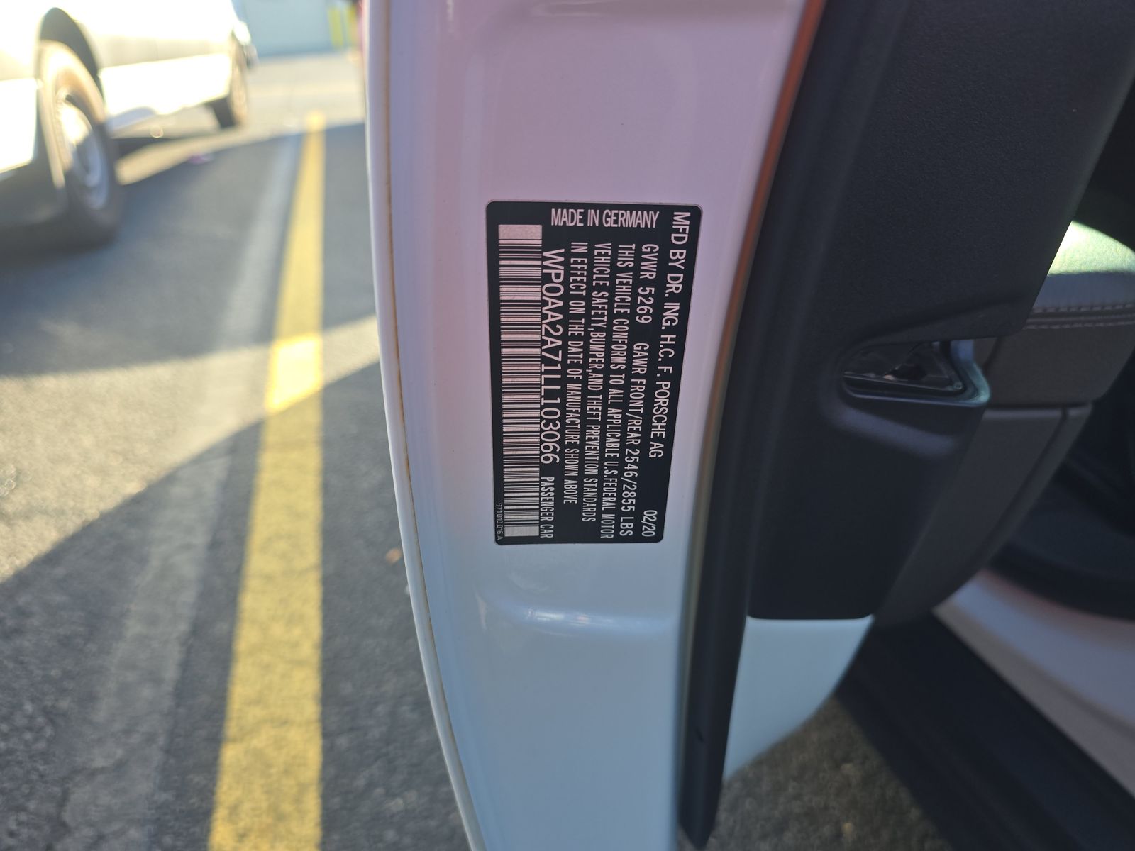 2020 Porsche Panamera Base RWD