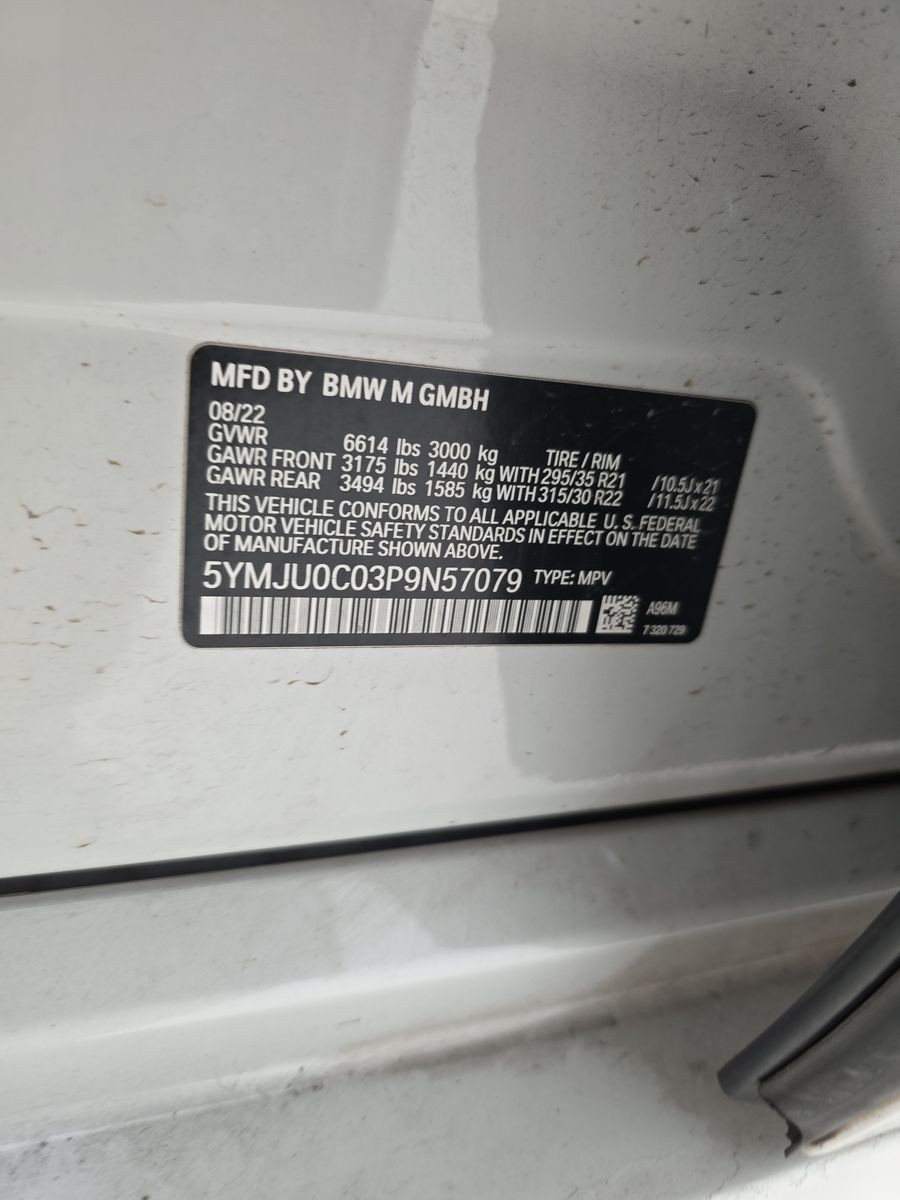 2023 BMW X5 M Base AWD