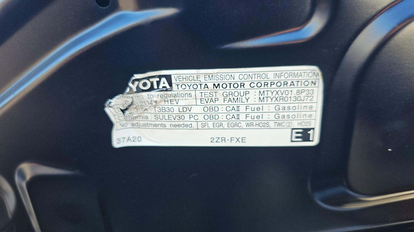 2021 Toyota Prius LE FWD