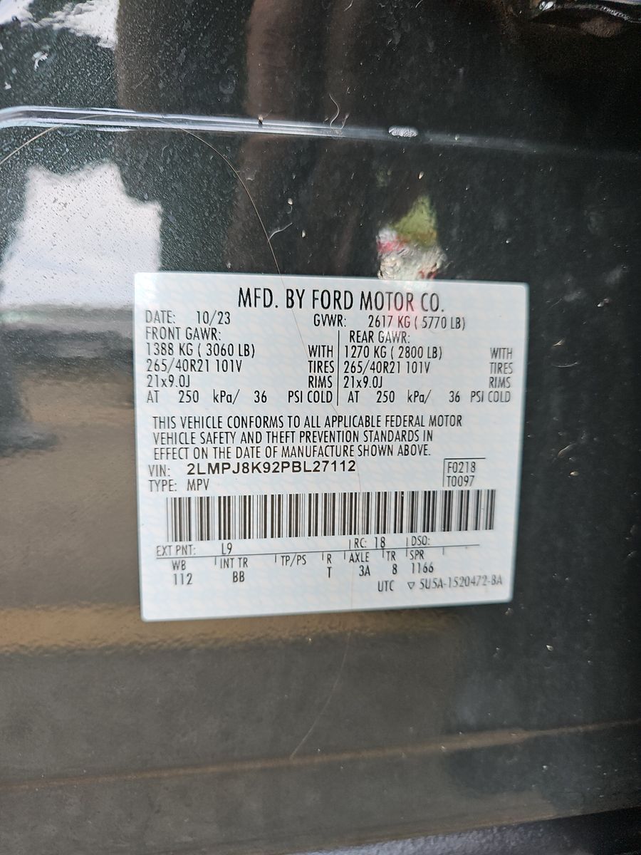 2023 Lincoln Nautilus Reserve AWD