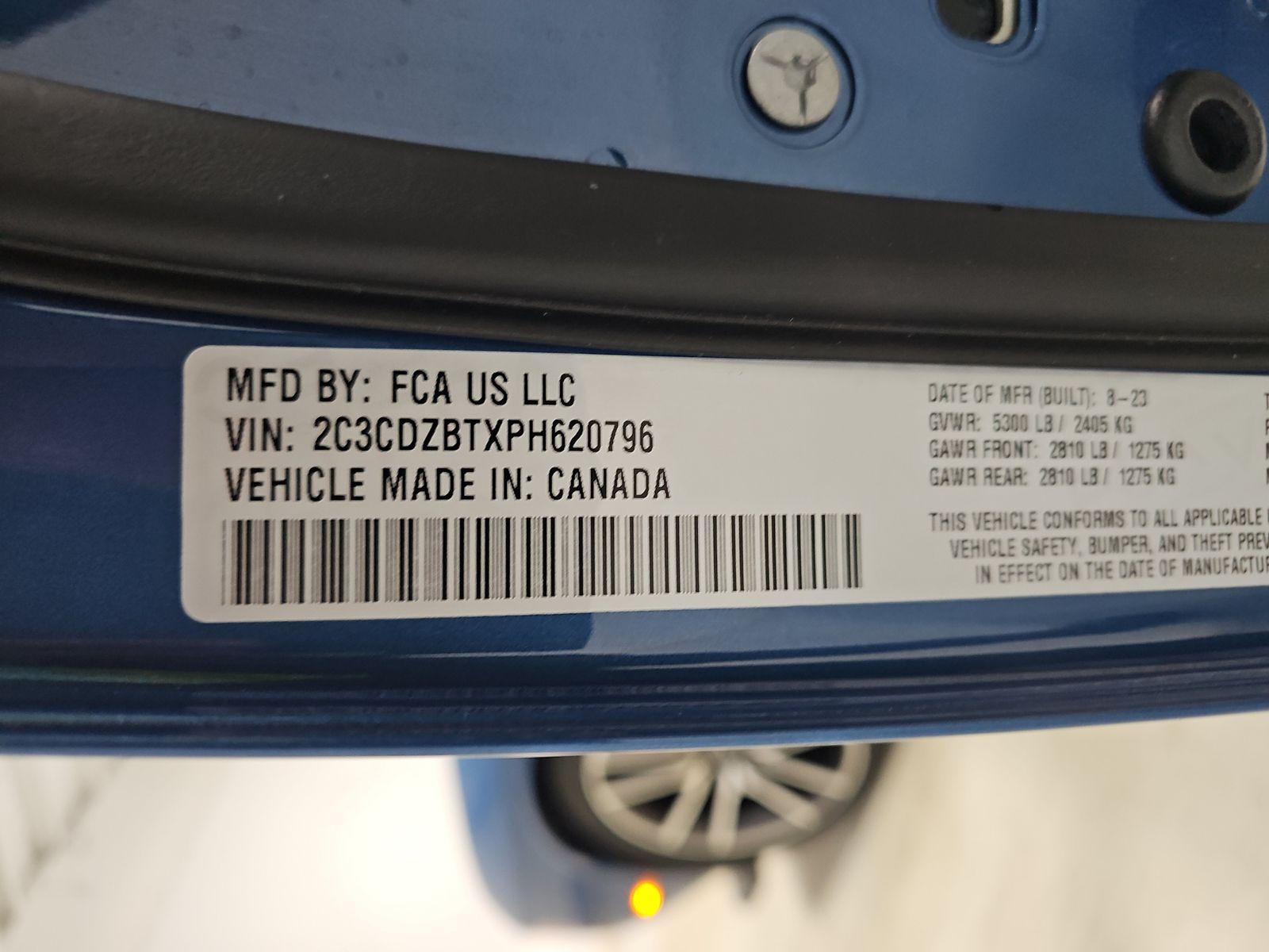 2023 Dodge Challenger R/T RWD