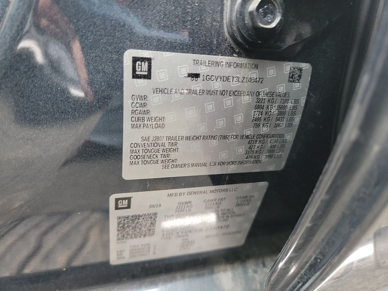 2020 Chevrolet Silverado 1500 LT AWD