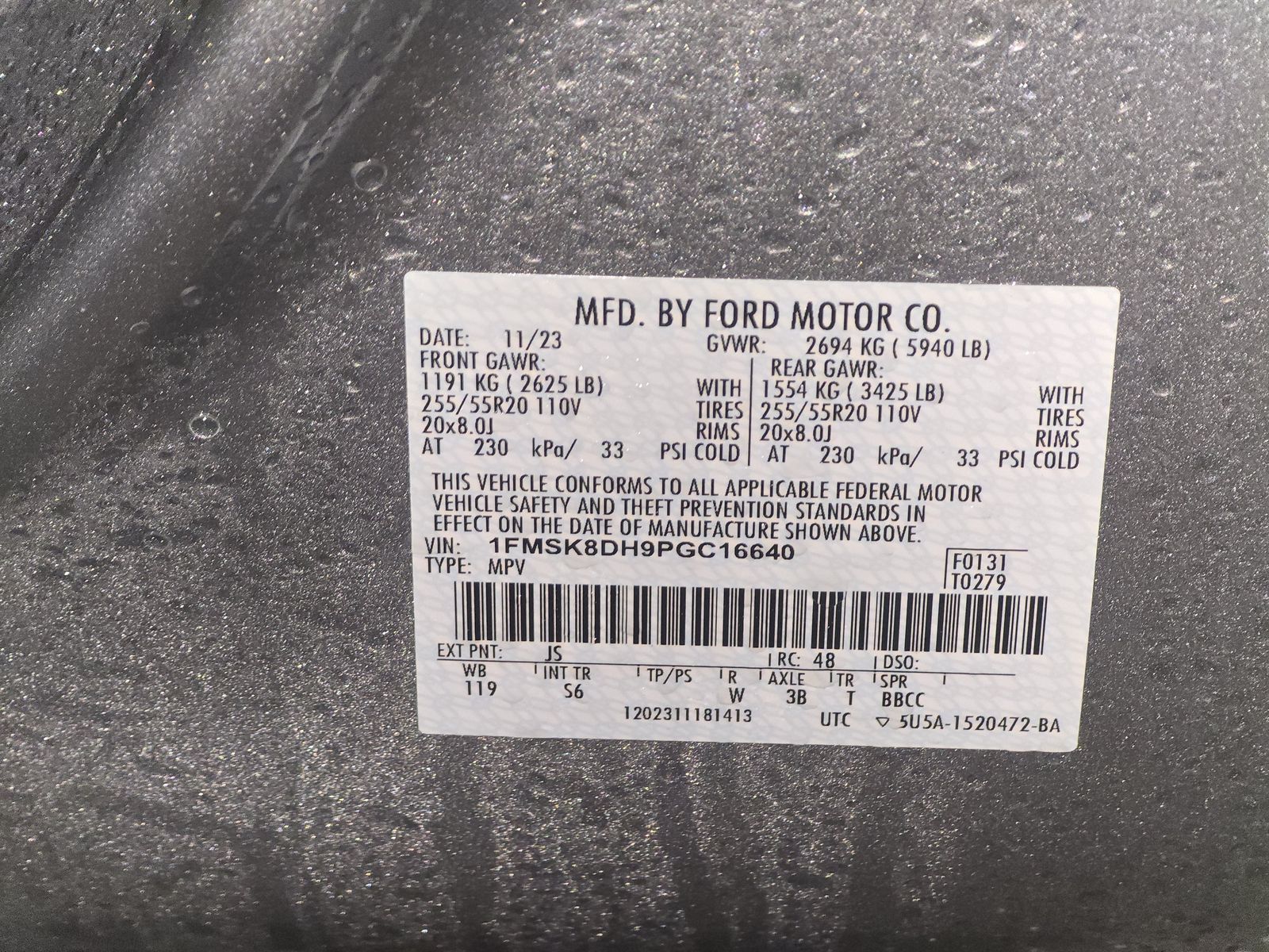 2023 Ford Explorer XLT AWD