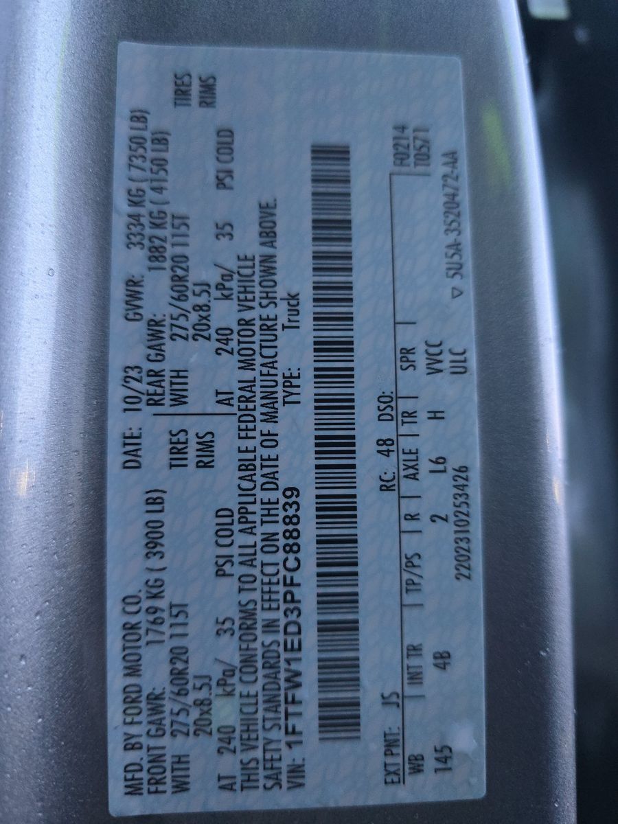 2023 Ford F-150 Hybrid XLT AWD