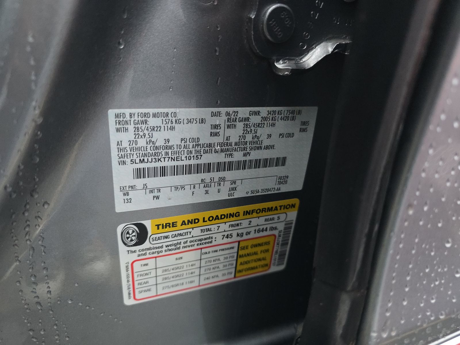 2022 Lincoln Navigator L Reserve RWD