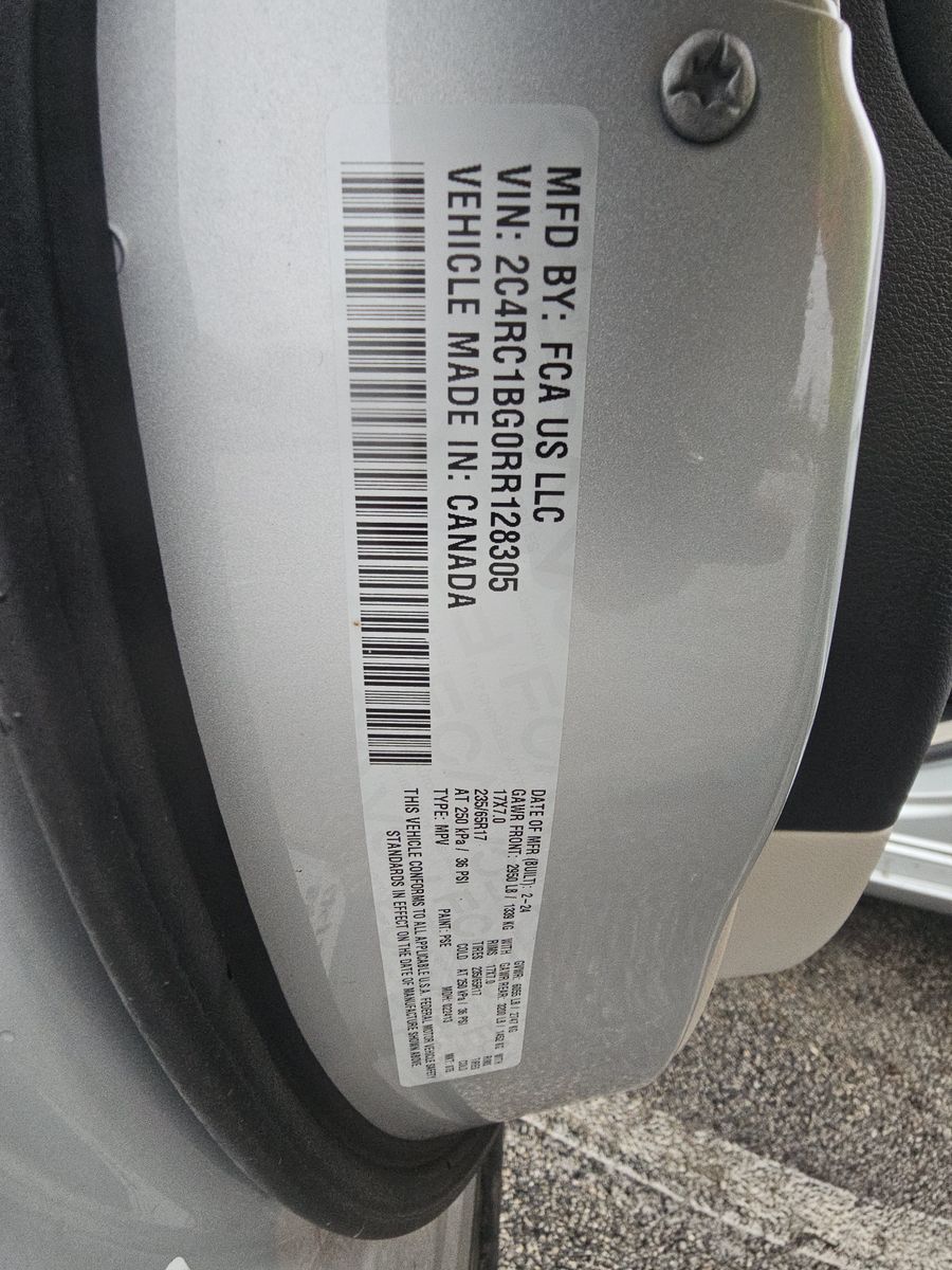 2024 Chrysler Pacifica Touring L FWD