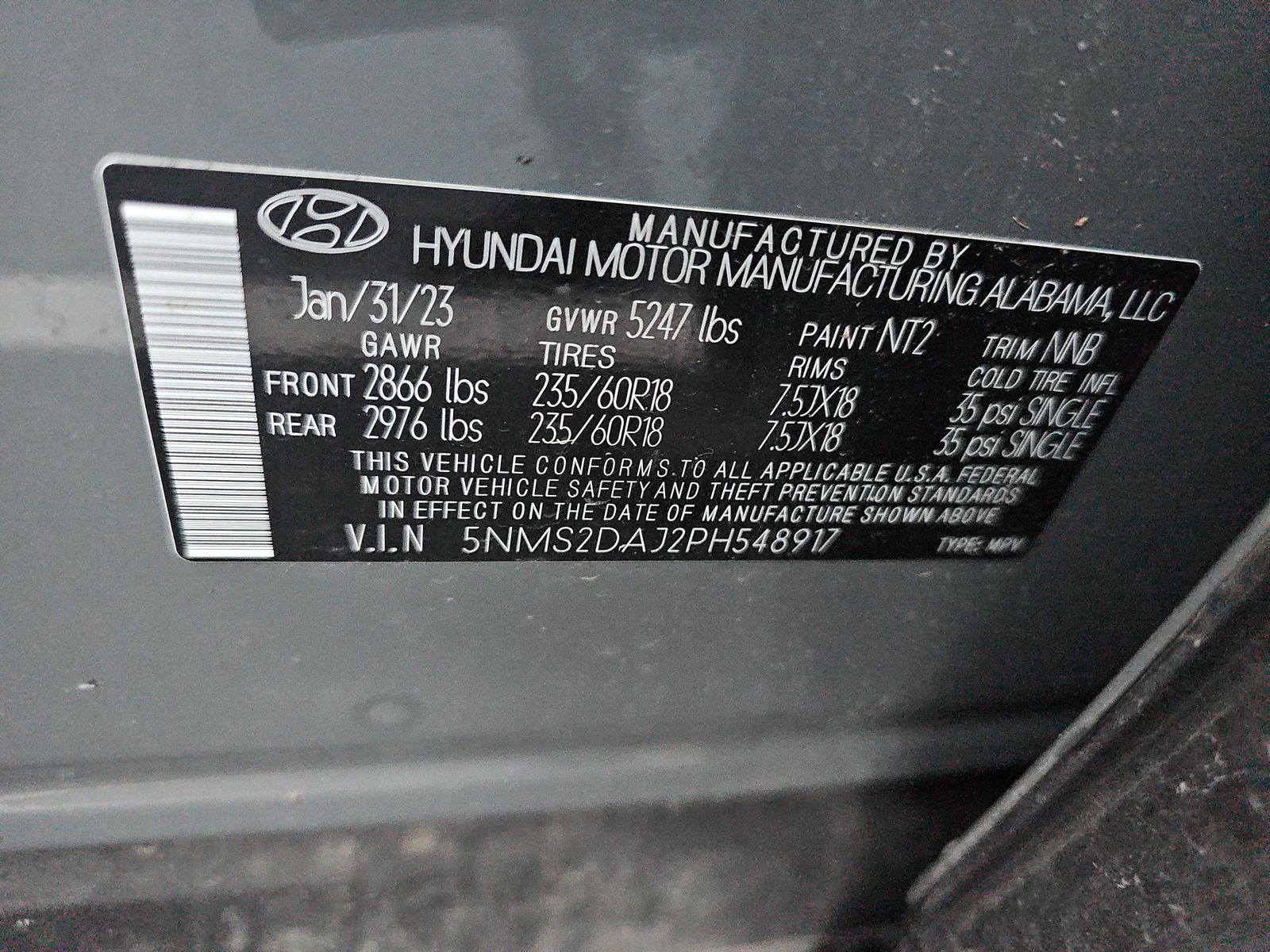 2023 Hyundai Santa Fe SEL AWD