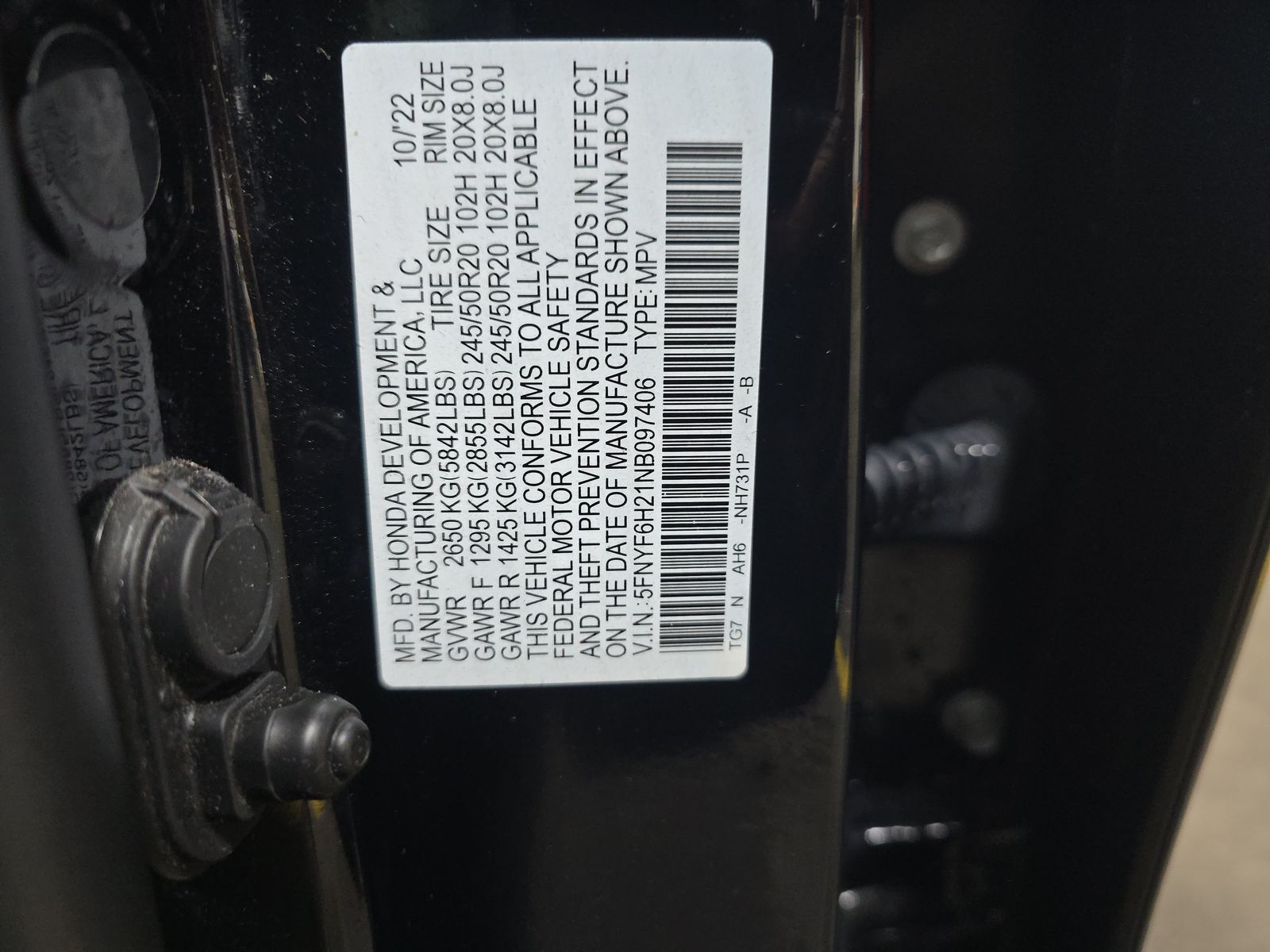 2022 Honda Pilot Special Edition AWD