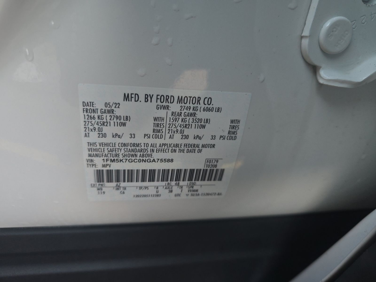 2022 Ford Explorer ST RWD